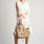 Rochie camasa cu maneci despicate si funda