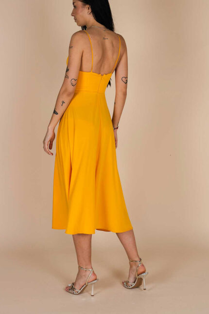 Rochie midi Lurisia Orange - imagine 2