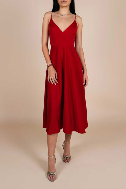 Rochie midi Lurisia Red Wine